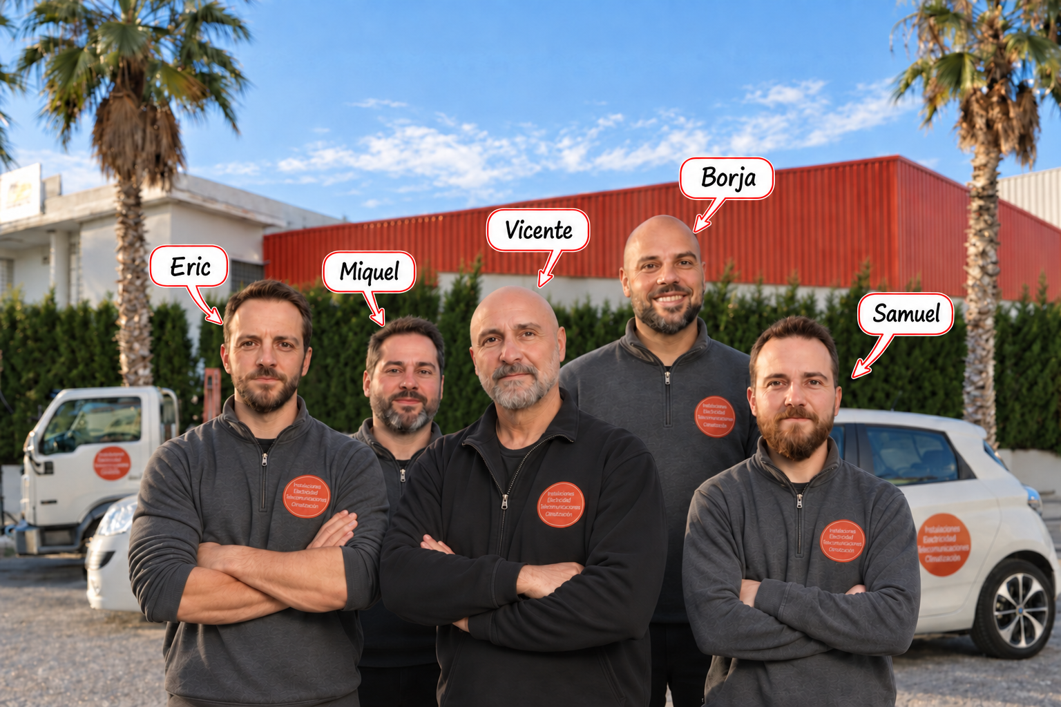 Equipo de Cooperativa Cerrajera